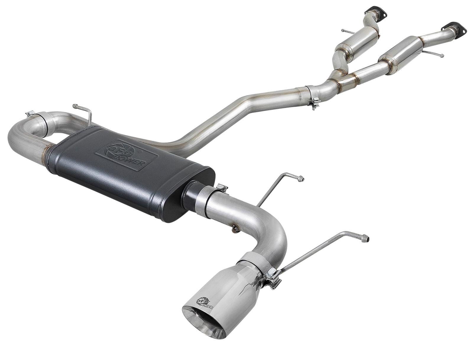 AFE Cat-Back Exhaust System (2014-2019 Jeep Grand Cherokee V6-3.6L) - 49-38078-P
