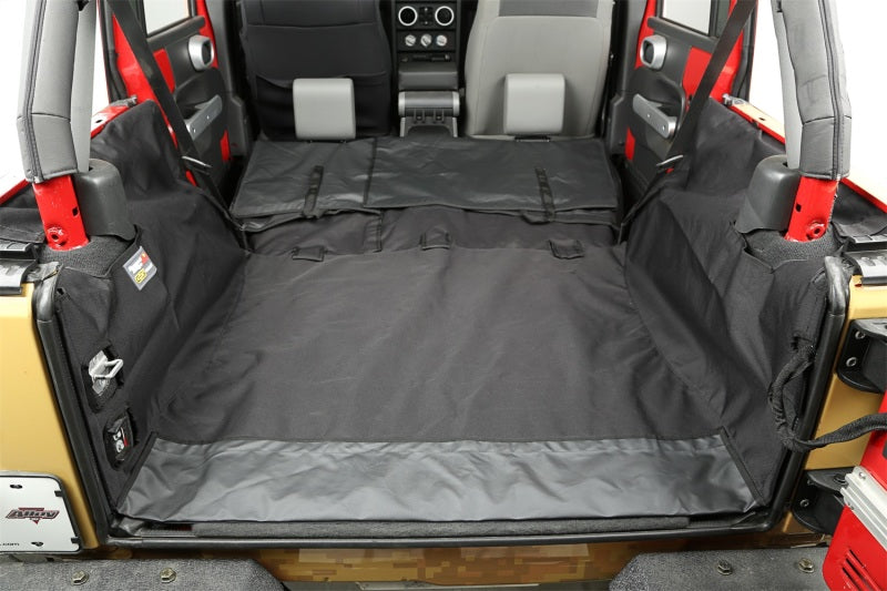 Rugged Ridge C3 Cargo Cover No Subwoofer; 07-18 Jeep Wrangler Jku 4 Door - 13260.01