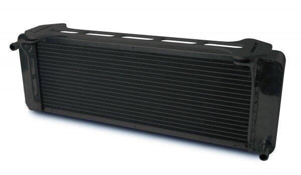 AFCO 99-04 Lightning/Harley Davidson PRO Series Double Pass Heat Exchanger (Black Thermal Coat)