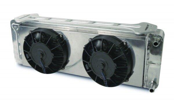 AFCO 99-04 Lightning/Harley Davidson PRO Series Heat Exchanger with Fans