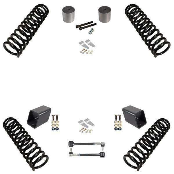 Synergy MFG JK 2.0 Inch Lift Starter Kit RHD Compatible 07-18 Wrangler JKU 4 DR Synergy MFG - 8040-20