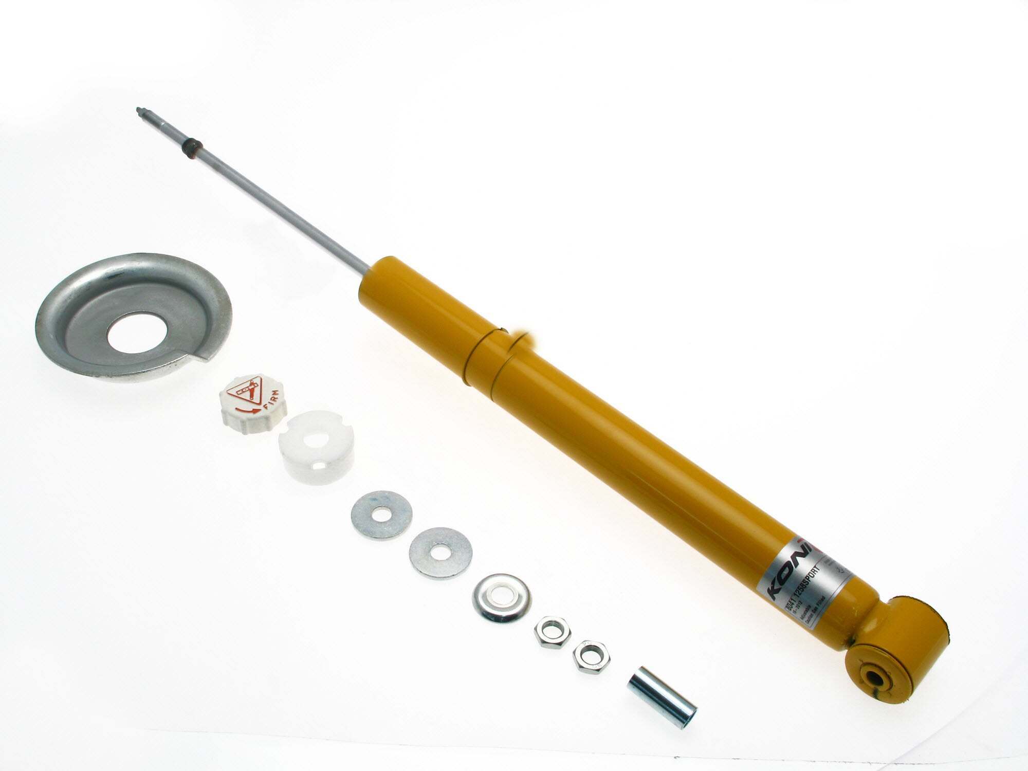 Koni Sport (yellow) 8041- externally adjustable, twin-tube low pressure gas (1998-2003 CL, TL, Accord) - 8041 1258SPORT