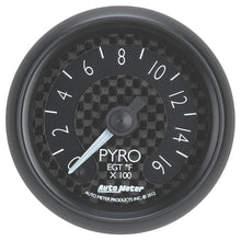 Auto Meter 2-1/16" PYROMETER, 0-1600 °F, GT - 8044
