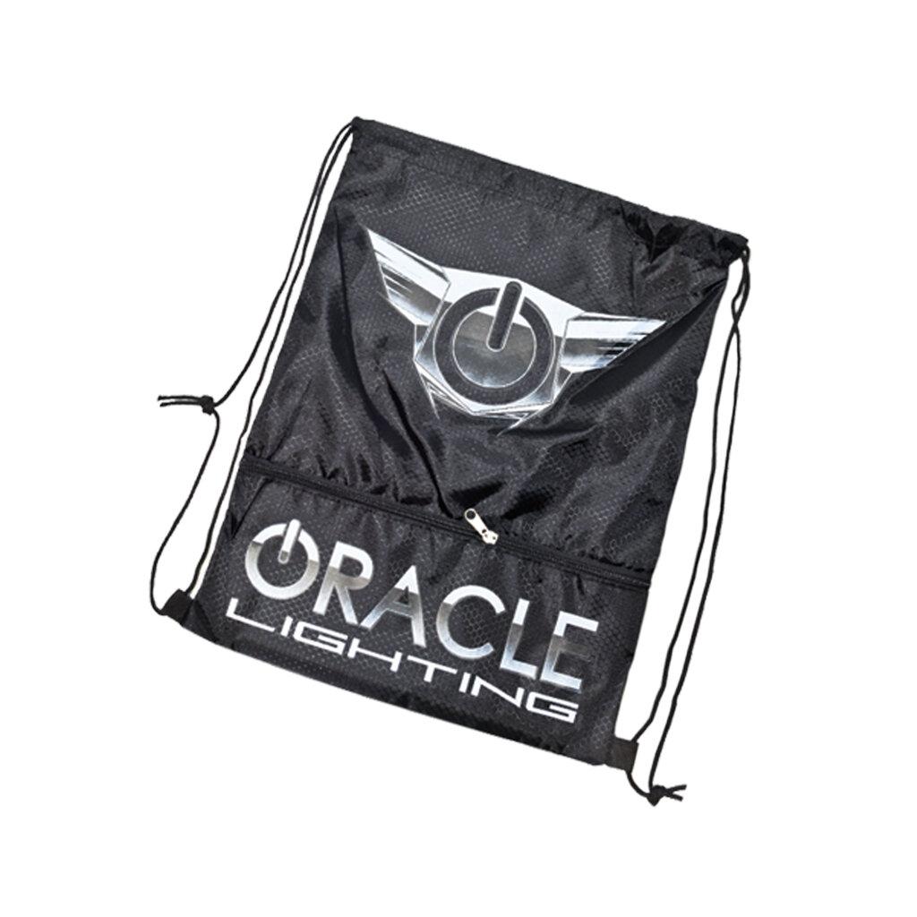 Oracle Lighting Draw String Bag, Black/Silver - 8047-504
