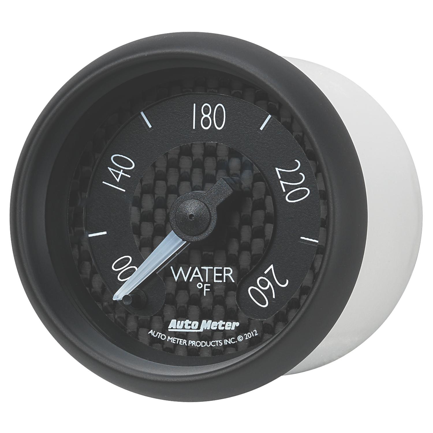 Auto Meter 2-1/16" WATER TEMPERATURE, 100-260 °F, GT - 8055