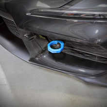 aFe CONTROL Rear Tow Hook Blue (2020-2021 GR Supra, GR Supra, GR Supra) - 450-721001-L