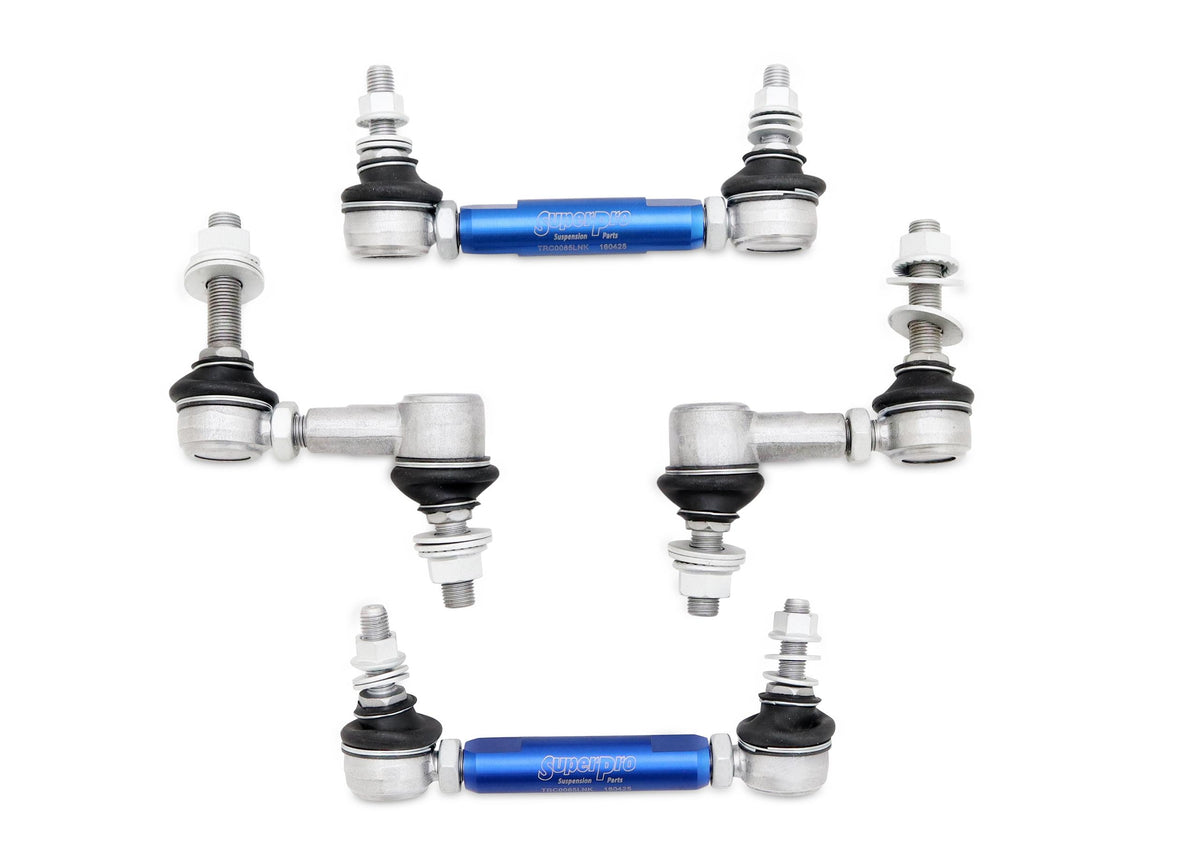 SuperPro HD Adjustable End Link Set (TRC1085 + TRC1225L) (2009-2021 GT-R) - TRCLNKSET12