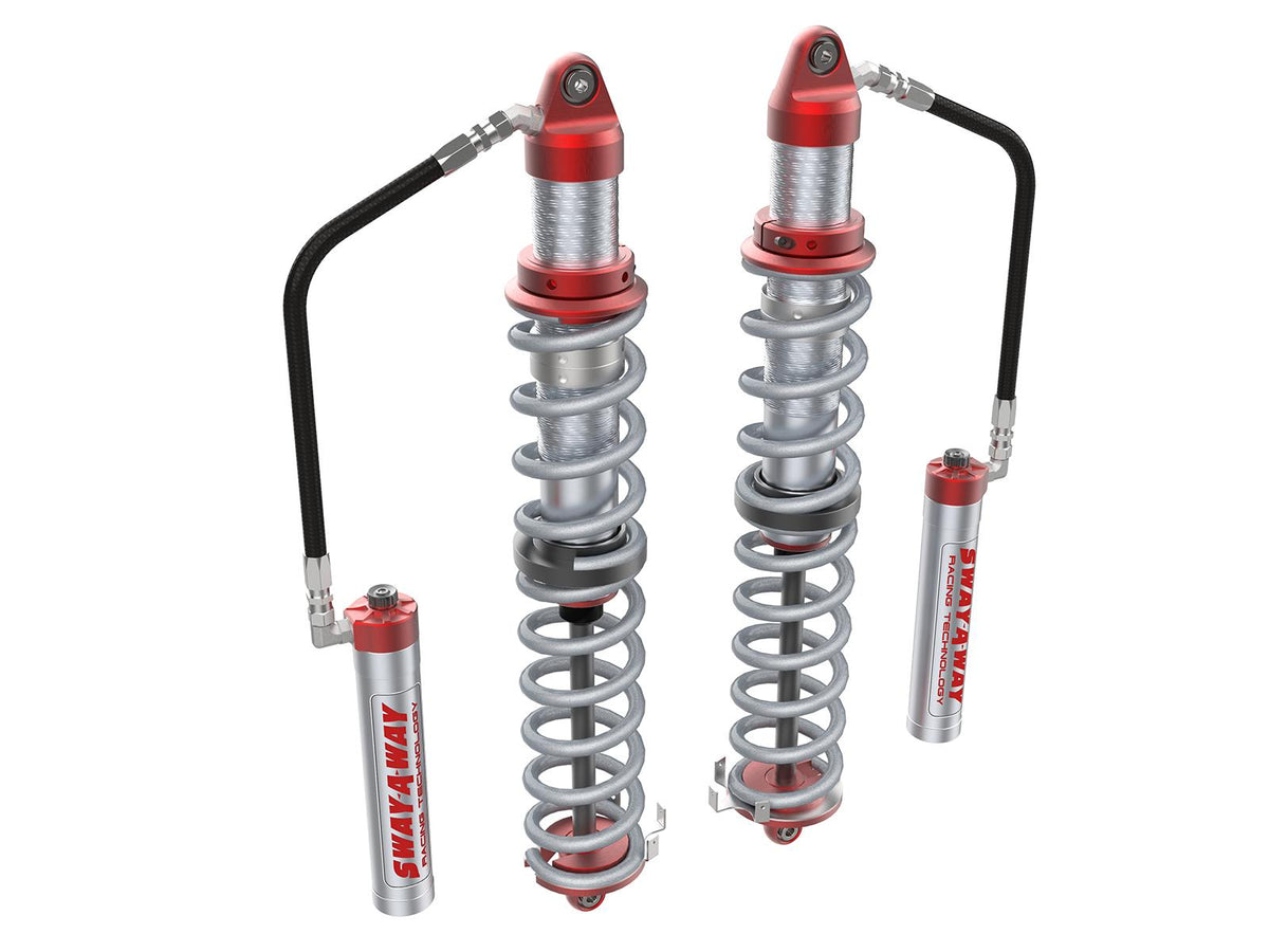 AFE Sway-A-Way 3.0 Rear Coilover Kit w/ Remote Reservoirs and Comp Adjusters - 852-0058-01-CA