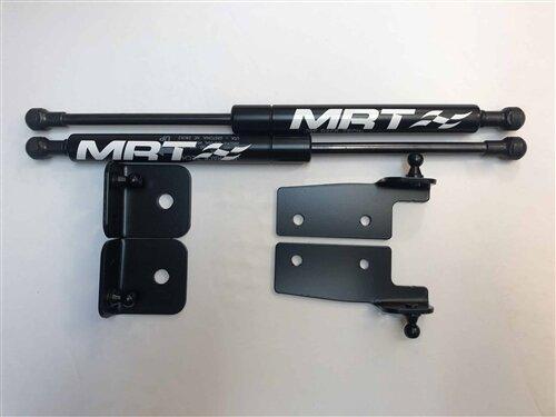 MRT Engineering 80K100 No Drill Hood Strut Kit - Black (2011-2019 Explorer)