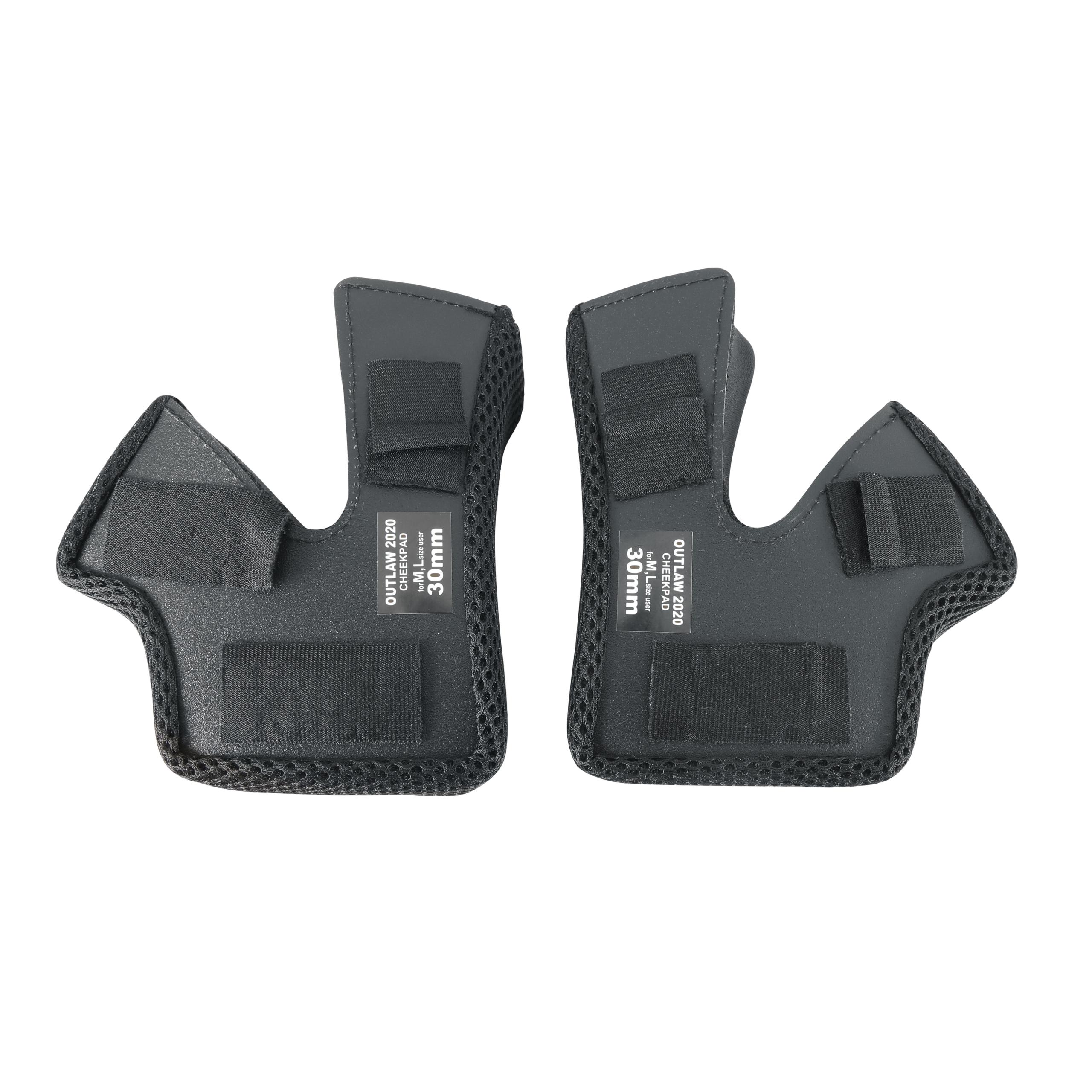 Simpson Racing Motorcycle Outlaw Cheek Pad - OB40CPXLXXL