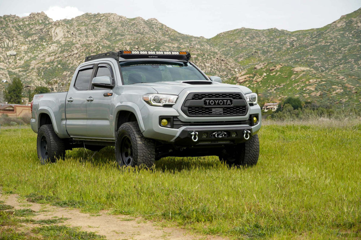 DV8 Offroad 2016-2023 Toyota Tacoma Centric Winch Front Bumper - FBTT1-06