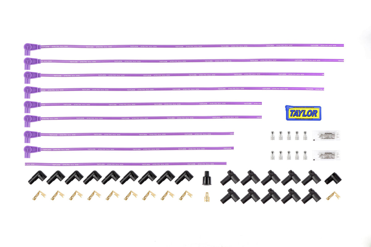 TAYLOR CABLE 8mm Spiro-Pro univ 8 cyl 90 purple - 73151