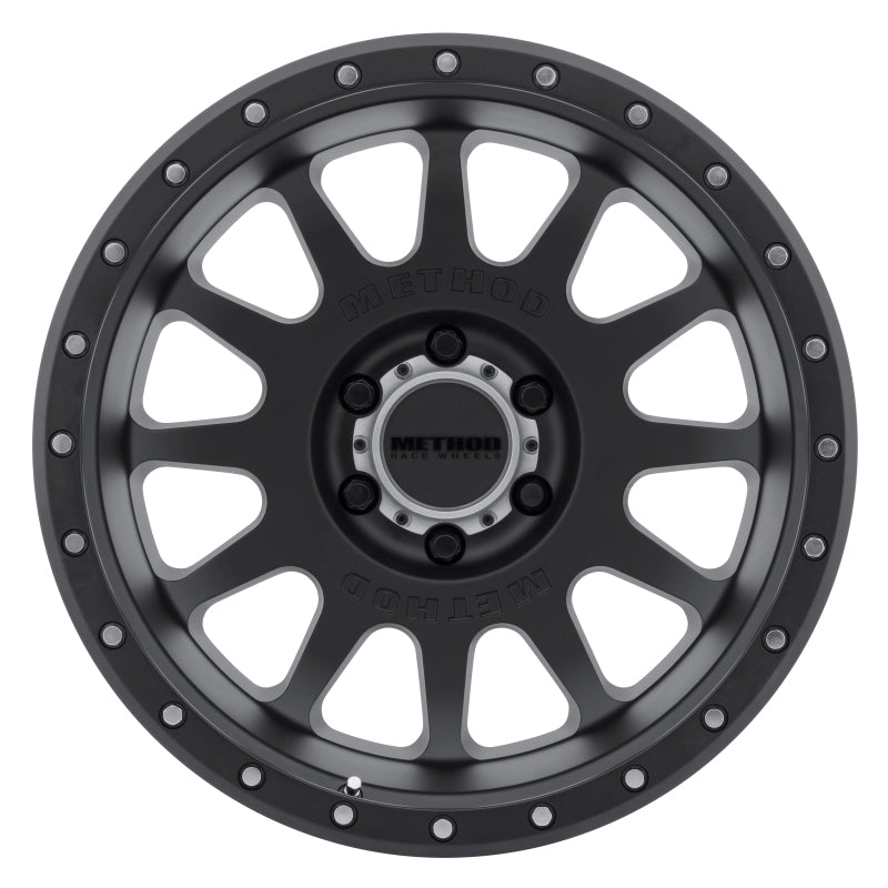 Method Race Wheels MR605 NV, 20x9, -12mm Offset, 6x5.5, 106.25mm Centerbore, Matte Black - MR60529060512N