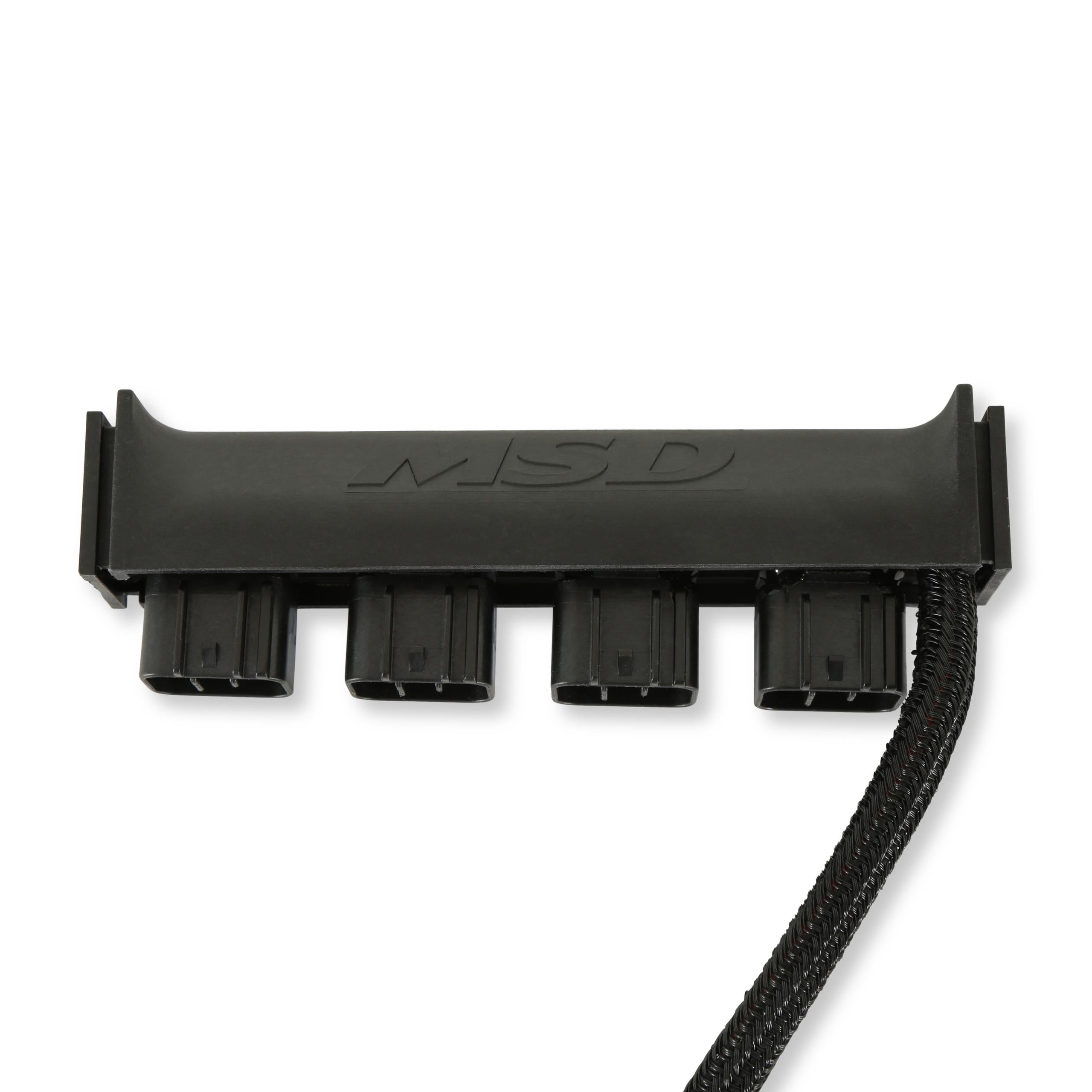 Power Grid 4-Connector Hub - Black Housing.  - 77403