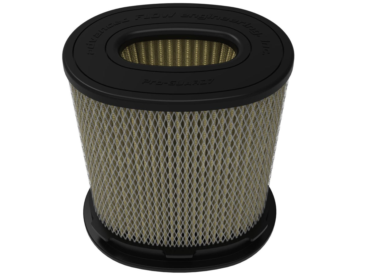AFE Momentum Intake Replacement Air Filter w/ Pro GUARD 7 Media (5-1/2 x 3-1/2) IN F x (8-1/4 x 6) IN B x (8 x 5-3/4) IN T (Inverted) x 9 IN H - 20-91208G