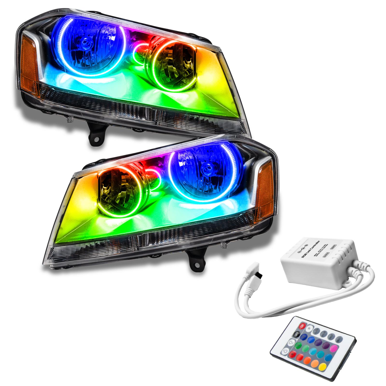 Oracle Lighting Smd Pre-Assembled Headlights, Colorshift - Simple (2008-2014 Avenger) - 8102-504