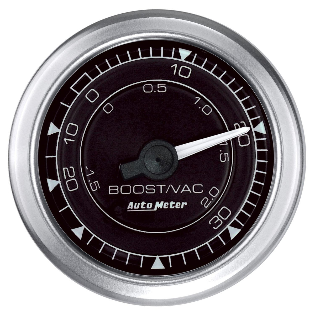 Auto Meter 2-1/16" BOOST/VACUUM, 30 IN HG/30 PSI, CHRONO - 8103