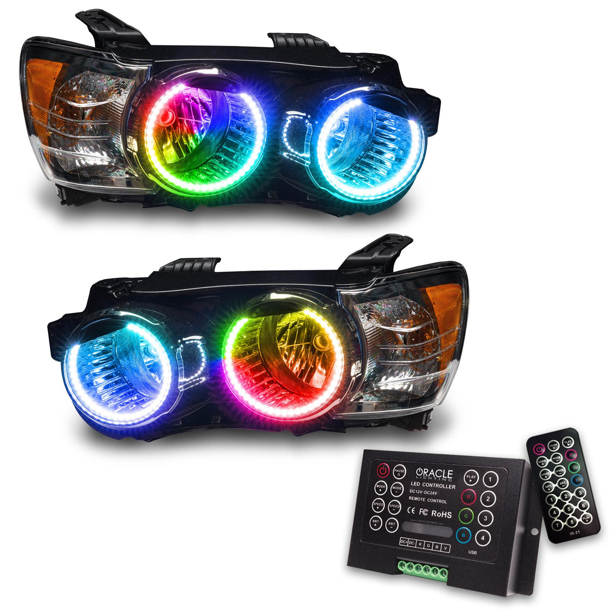 Oracle Lighting Smd Pre-Assembled Headlights, Colorshift 2.0 (2012-2015 Sonic) - 8104-333