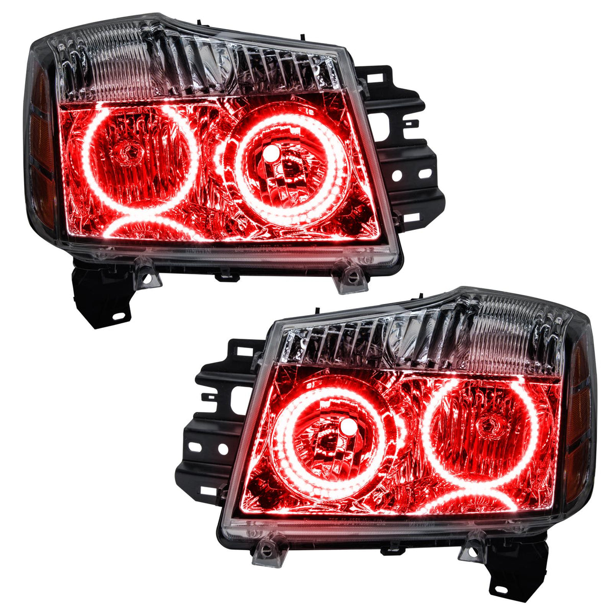 Oracle Lighting Smd Pre-Assembled Headlights, Red (2008-2015 Armada) - 8106-003