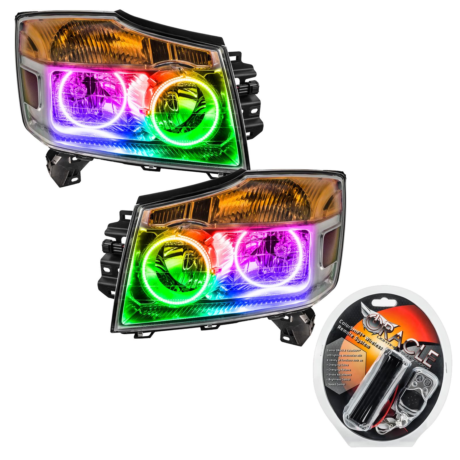 Oracle Lighting Smd Pre-Assembled Headlights, Colorshift (2008-2015 Armada) - 8106-330