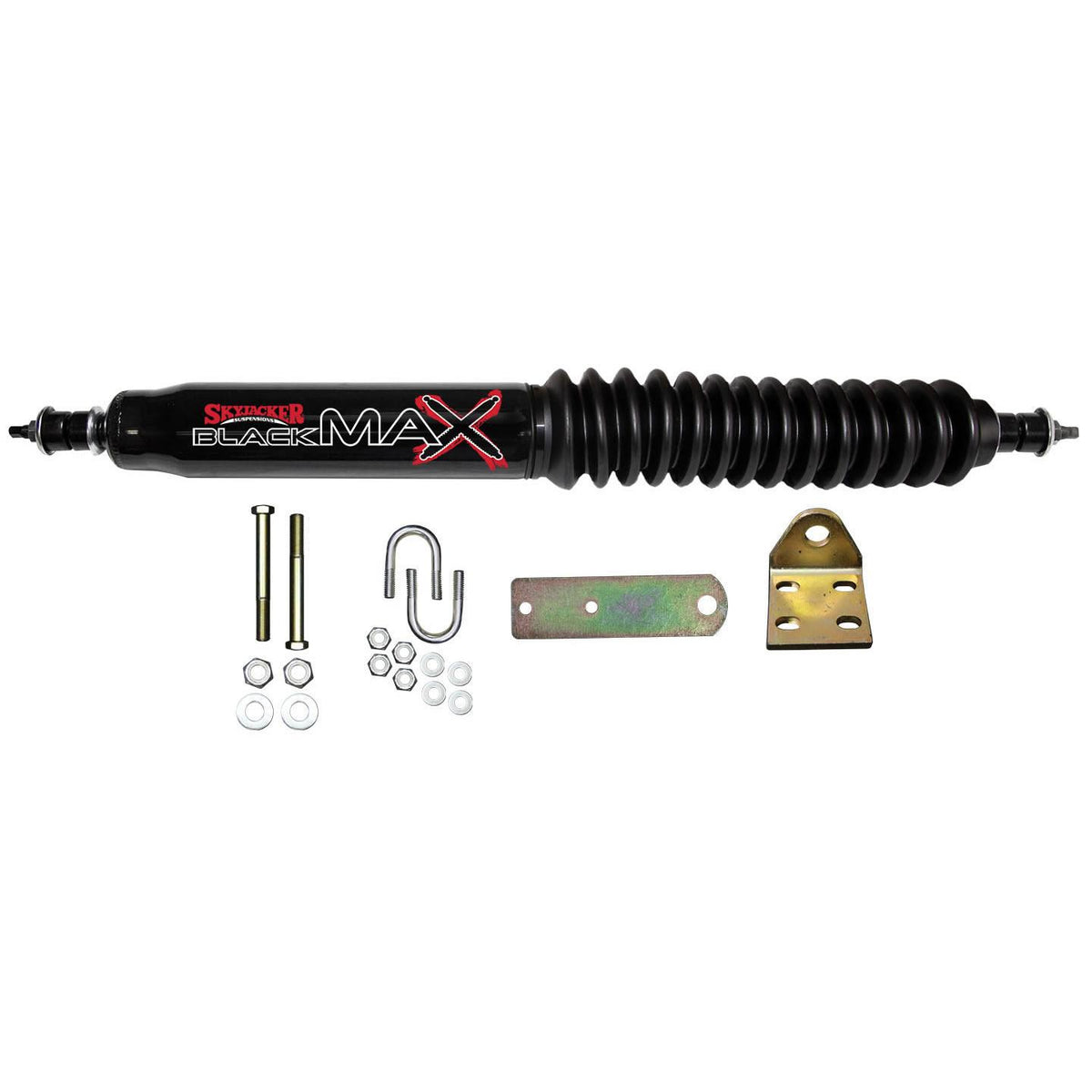 Skyjacker Steering Stabilizer Single Kit Black  Single Kit 87-95 Jeep Wrangler - 8109