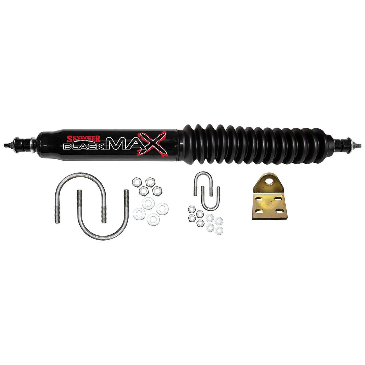 Skyjacker Steering Stabilizer Single Kit Black  Single Kit For Use w/Straight Axle - 8110