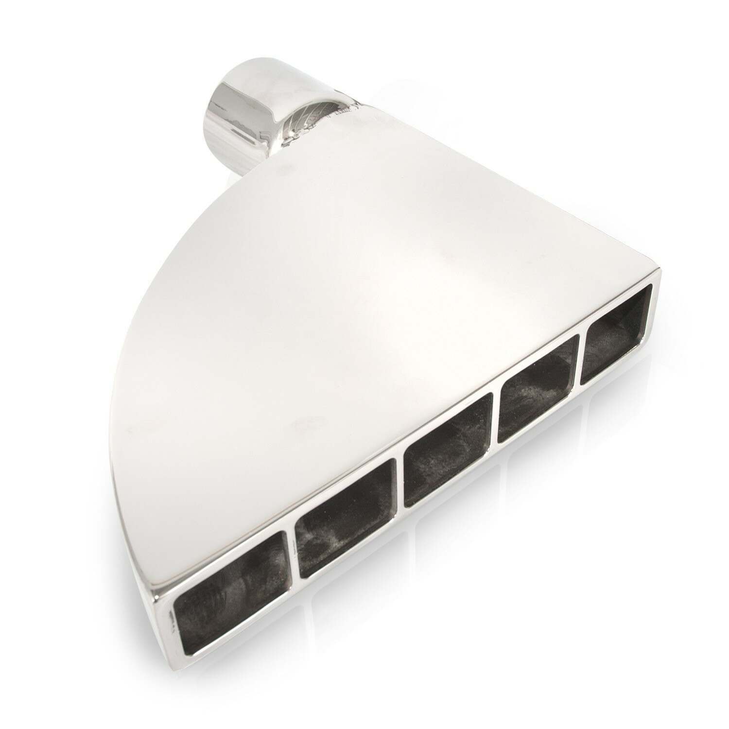 Stainless Works Straight Boxxter Tip With Grate 2-1/2" Inlet - 811250-WG
