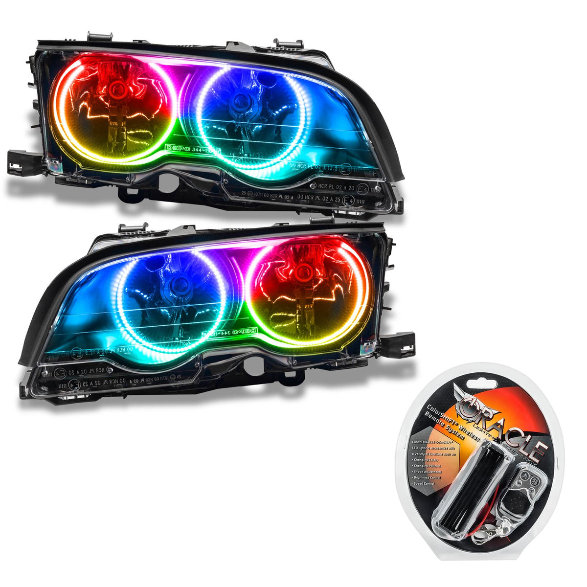 Oracle Lighting Colorshift Pre-Assembled Headlights, Halogen - 8113-330