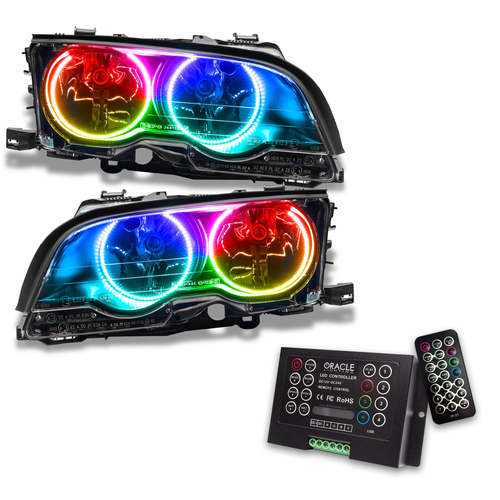 Oracle Lighting Colorshift Pre-Assembled Headlights, Halogen - 8113-333