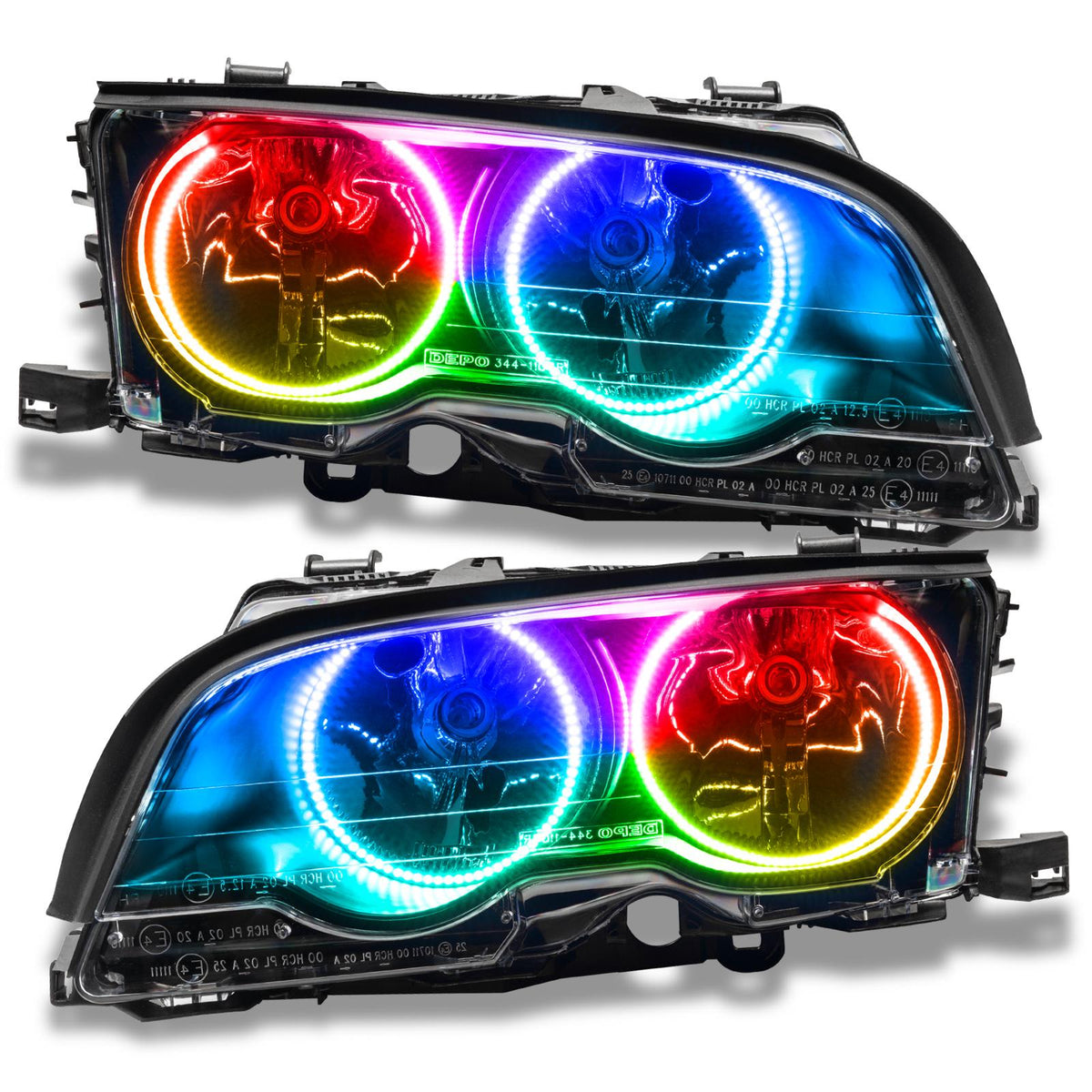 Oracle Lighting Pre-Assembled Headlights, Halogen, Colorshift - No Controller - 8113-334