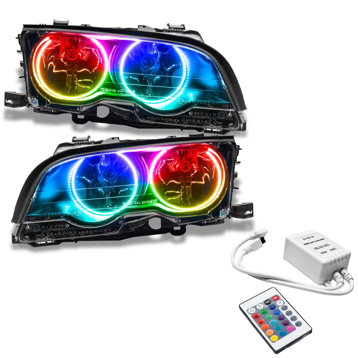 Oracle Lighting Pre-Assembled Headlights, Halogen, Colorshift - Simple - 8113-504