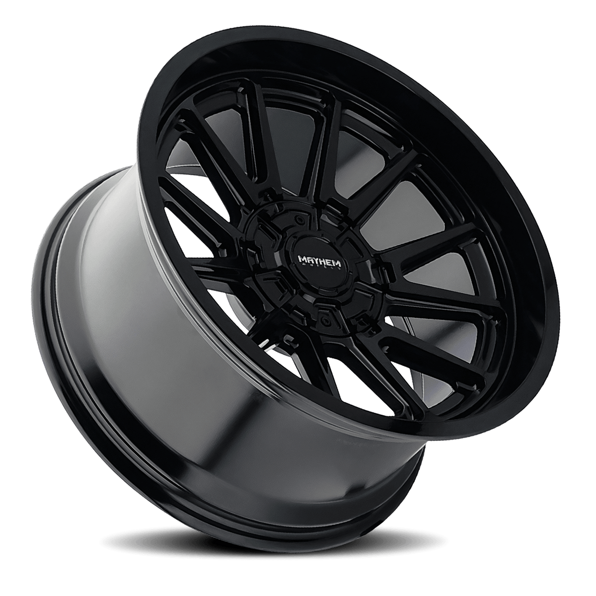 Mayhem Wheels Mayhem Offroad Wheels Intrepid 8116 GB 20x9 Black 0 Off Set 8 Lug 5 BSM 124.1 Bore Cast Aluminum - 8116-2978B