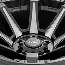 Rough Country 81 Series Wheel One-Piece Semi Gloss Black w/machined spokes 20x9 5x150 +18m (2007-2013 Tundra) - 81201805M