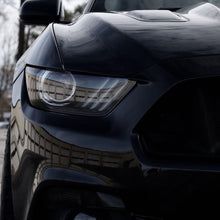Anchor Room Headlight Amber Corner Vinyl Black Out - Azure(Grabber) Blue (+$5.00) (2015-2017 MUSTANG, 2016-2020 GT350 & 2020-2023 GT500) - 15FM_HAC_GB