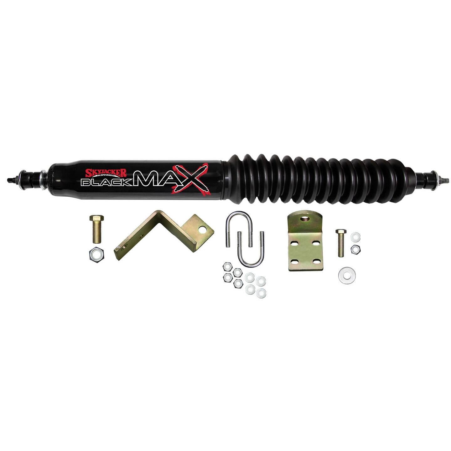 Skyjacker Steering Stabilizer Single Kit Black  Single Kit For Use w/0-2.5 Inch Lift - 8122