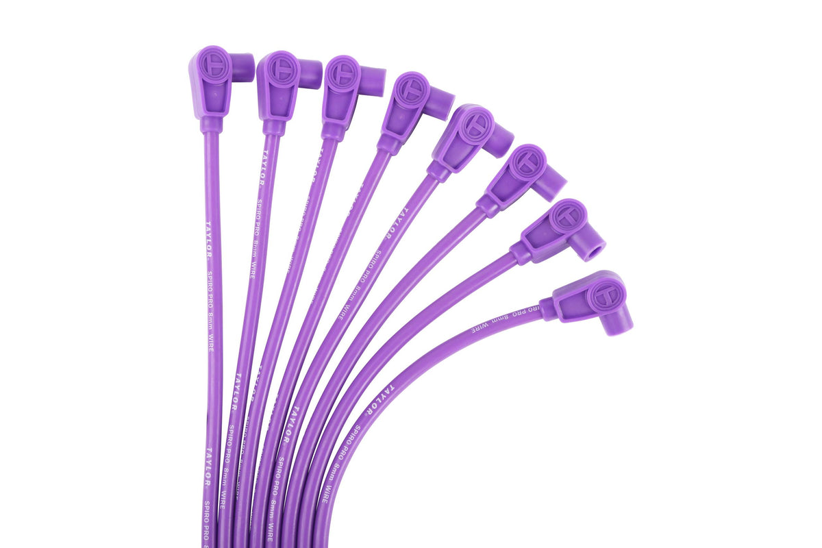 TAYLOR CABLE 8mm Spiro-Pro univ 8 cyl 90 purple - 73151