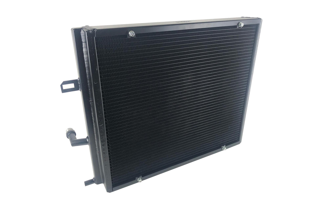 CSF Heat Exchanger (BMW B58/B48 Front Mount Heat Exchanger w/ rock guard (Triple-pass)(BLACK)) - 8131B