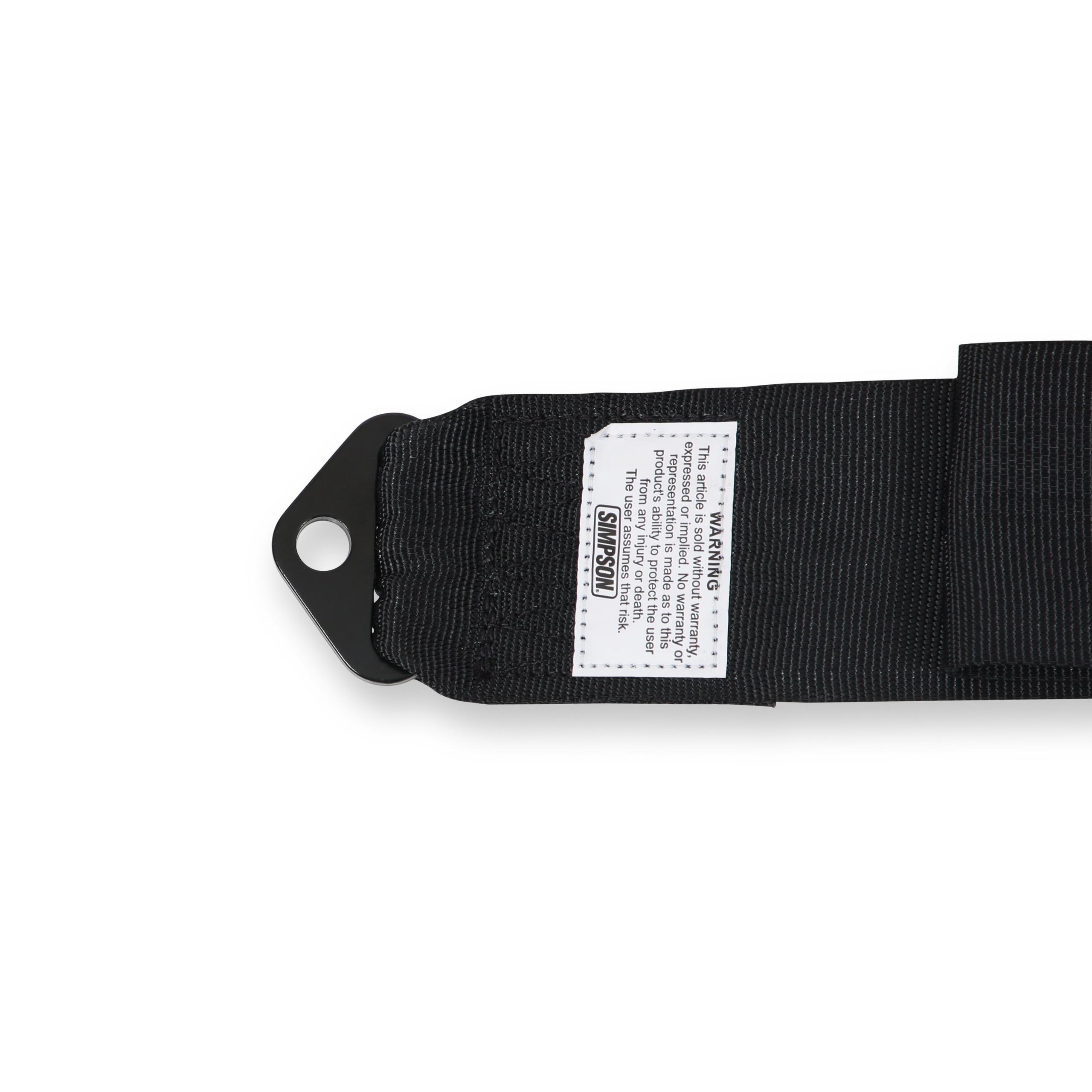 Simpson Racing Latch & Link Off-Road Harness 3" D3 Double Pull down with pads - D3LD5WBP