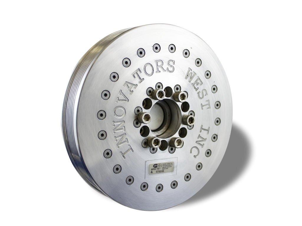 Innovators West 814SD 1990-2010 Ford 4.6/5.4 Modular Motor Ford Modular Motor 8-Rib Drive +15% Overdrive - Super Duty Hub