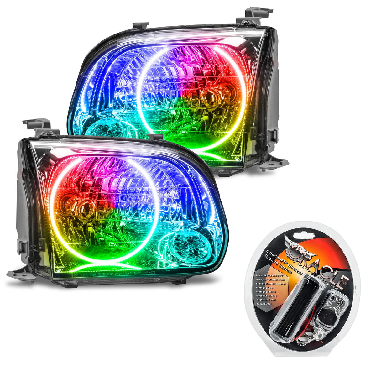 Oracle Lighting Smd Pre-Assembled Headlights, Colorshift (2005-2006 Tundra) - 8156-330