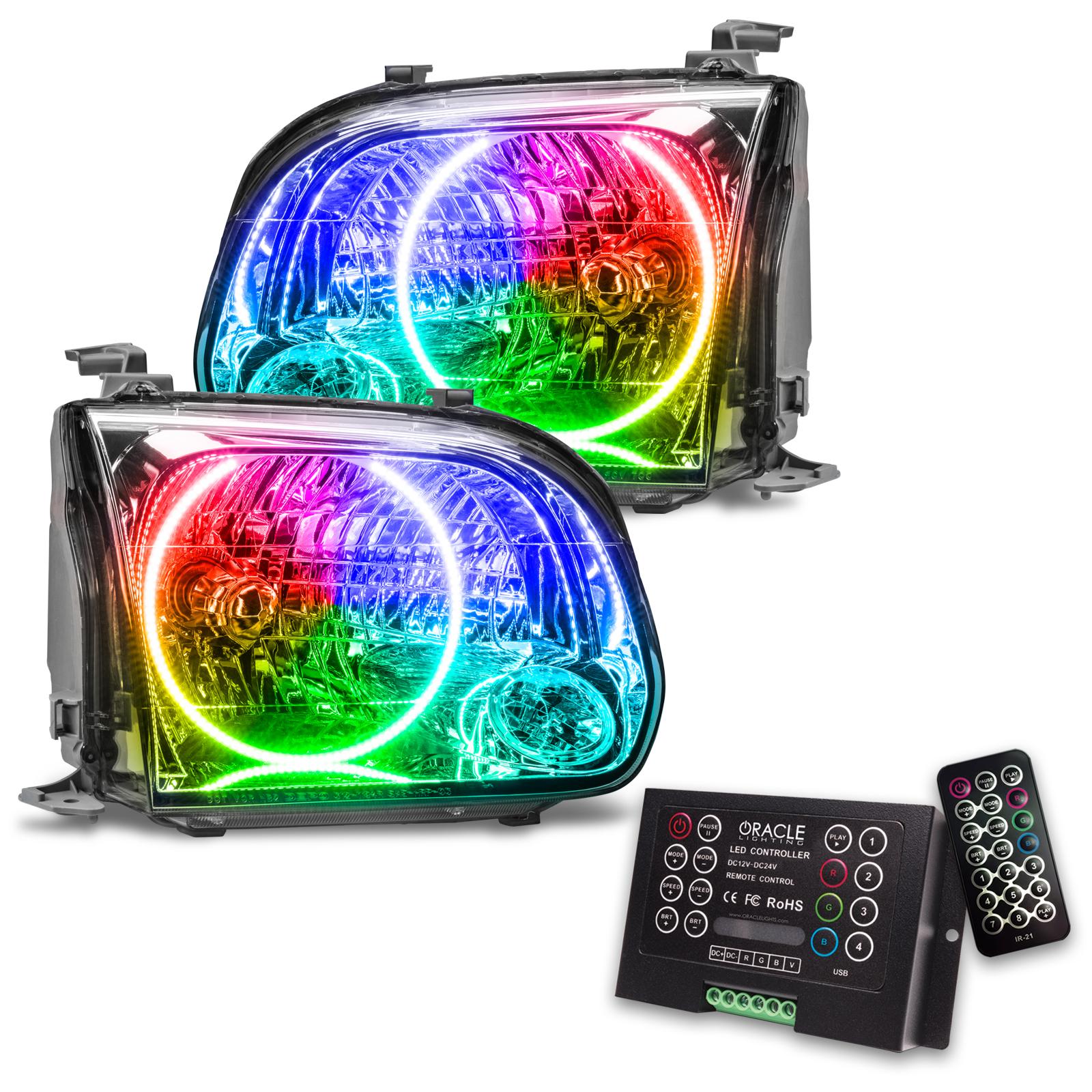 Oracle Lighting Smd Pre-Assembled Headlights, Colorshift 2.0 (2005-2006 Tundra) - 8156-333