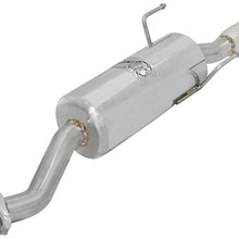 AFE Takeda 2in 304 Stainless Steel Axle-Back Exhaust w/Polished Tip (2007-2008 Fit) - 49-36611