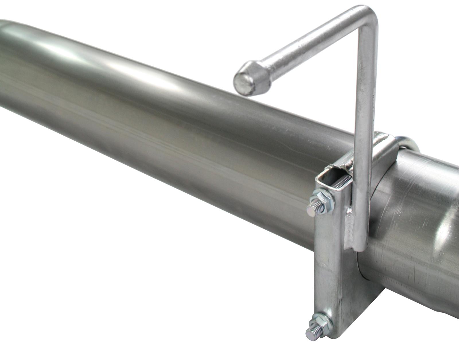 AFE Large Bore-HD 4 IN 409 Stainless Steel DPF-Back Exhaust System (2007-2010 Silverado 2500 HD, Silverado 3500 HD, Sierra 2500 HD, Sierra 3500 HD) - 49-44004