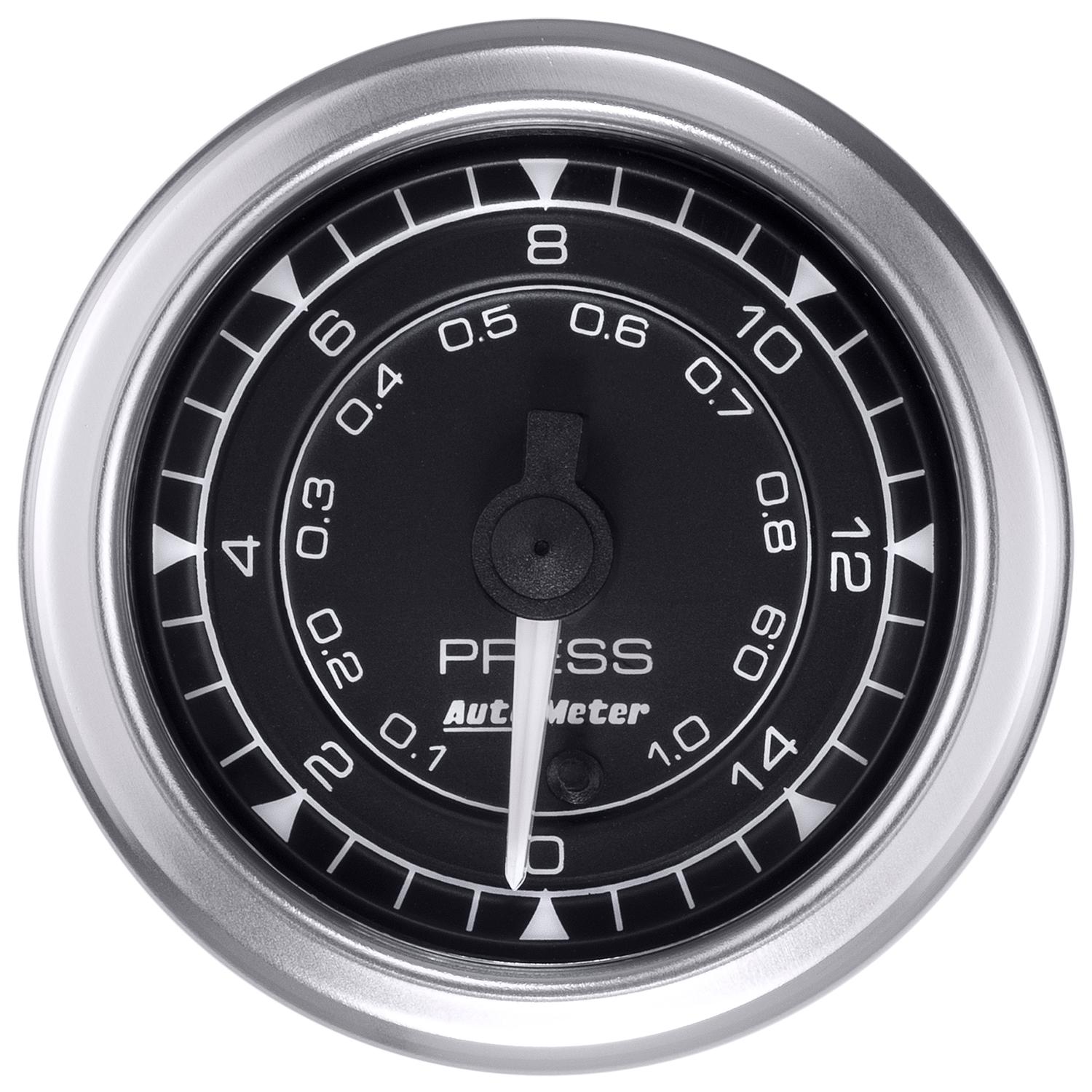 Auto Meter 2-1/16" PRESSURE 15PSI DIGITAL STEPPER MOTOR CHRONO - 8162