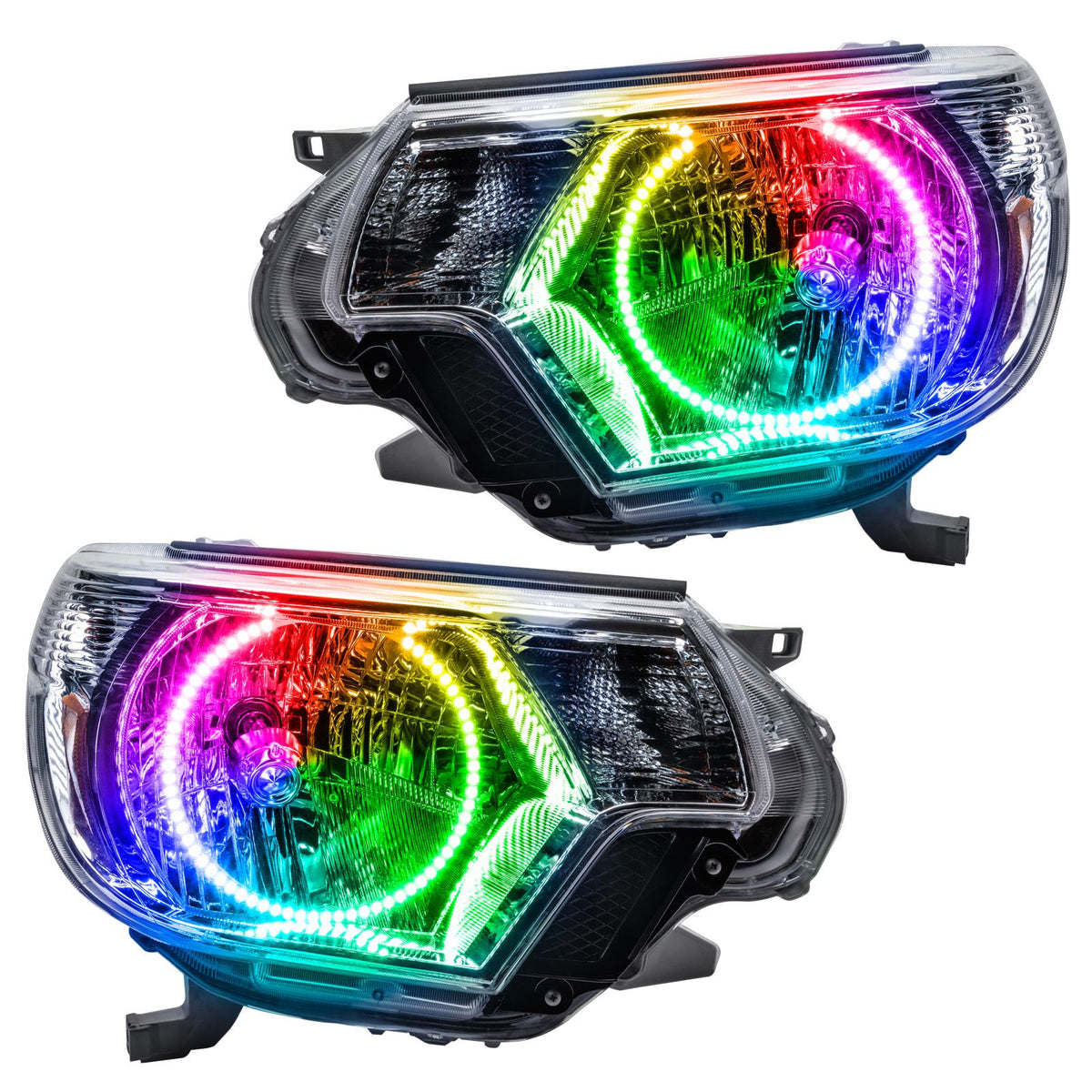 Oracle Lighting Smd Pre-Assembled Headlights, Colorshift (2012-2015 Tacoma) - 8163-330