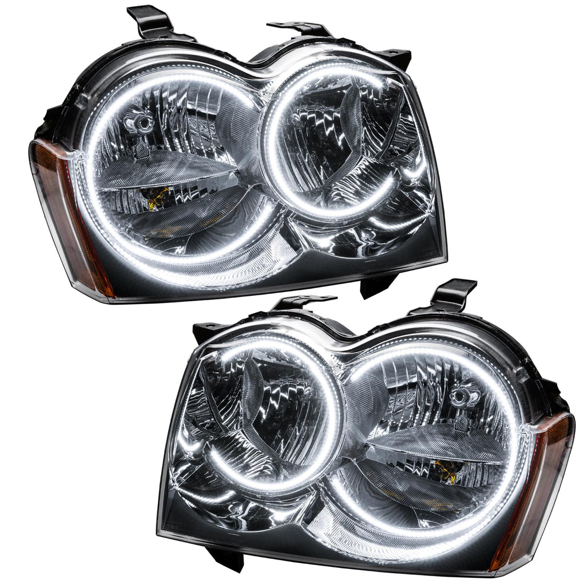 Oracle Lighting Smd Pre-Assembled Headlights, Non-Hid, White (2005-2007 Grand Cherokee) - 8164-001