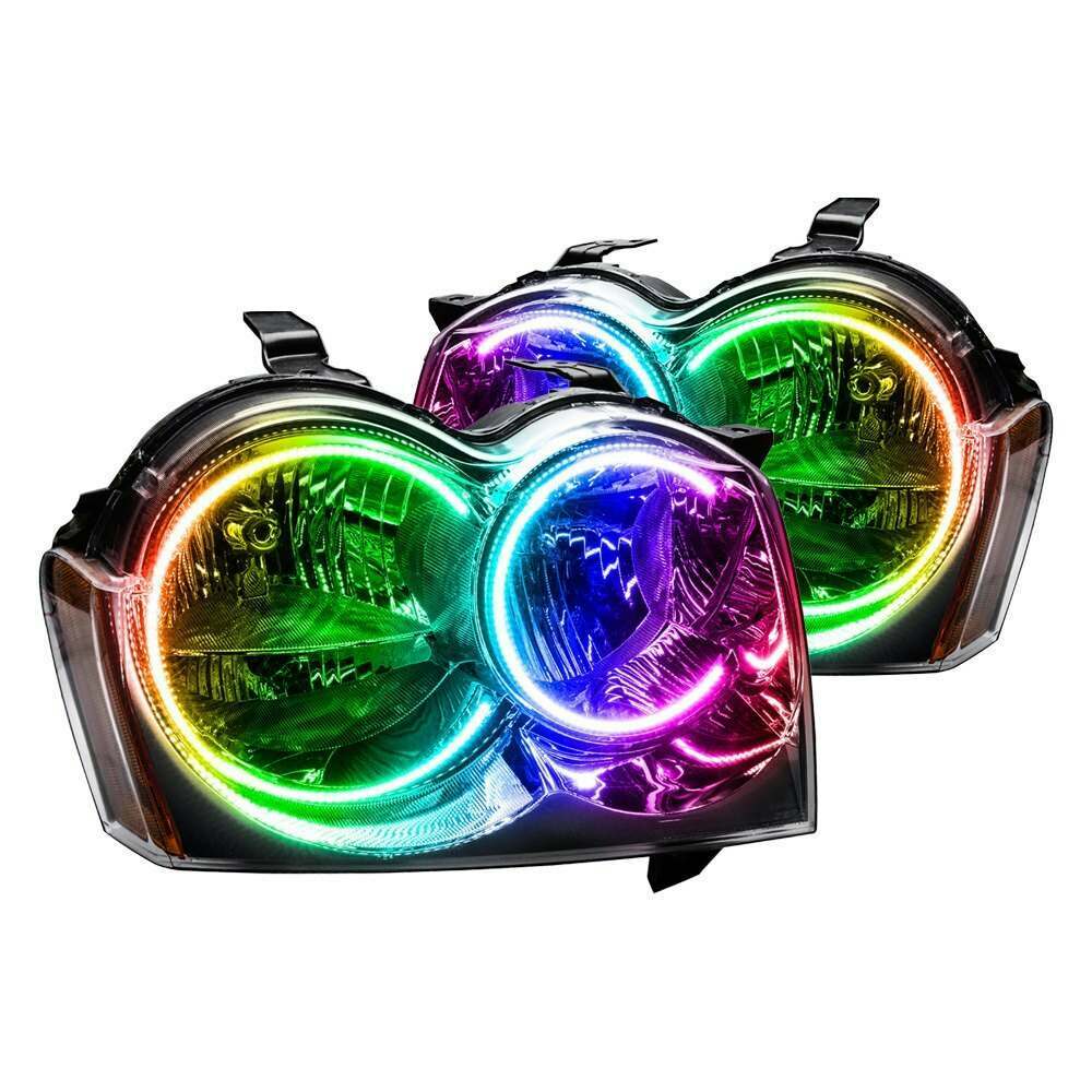 Oracle Lighting 2005-2007 Jeep Grand Cherokee Pre-Assembled Led Halo Headlights - (Non-Hid) (2005-2007 Jeep Grand Cherokee) - 8164-335