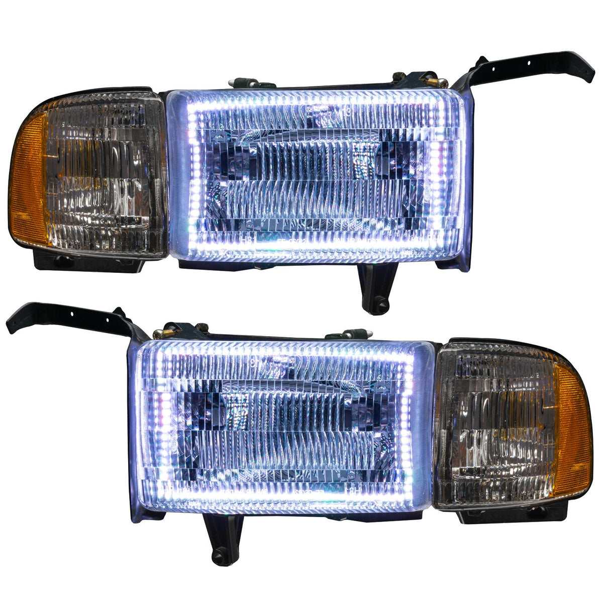 Oracle Lighting Smd Pre-Assembled Headlights, White (1994-2001 Ram 1500, Ram 2500, Ram 3500, Ram 4000) - 8167-001