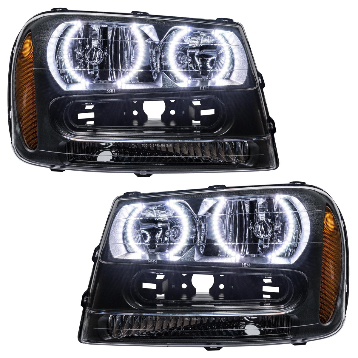 Oracle Lighting Smd Pre-Assembled Headlights, White (2002-2009 Trailblazer, Trailblazer EXT) - 8168-001