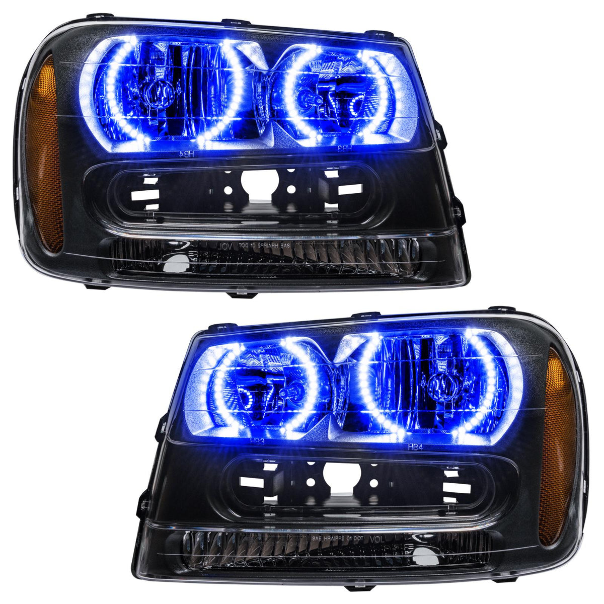 Oracle Lighting Smd Pre-Assembled Headlights, Blue (2002-2009 Trailblazer, Trailblazer EXT) - 8168-002